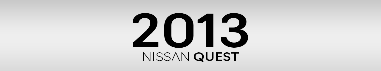 2013 Nissan Quest Accessories and Parts 2013 Nissan Quest Accessories and Parts