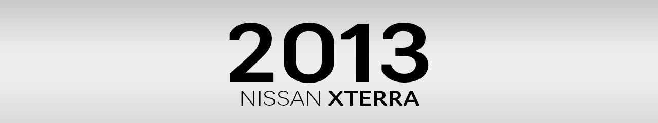 2013 Nissan Xterra Accessories and Parts