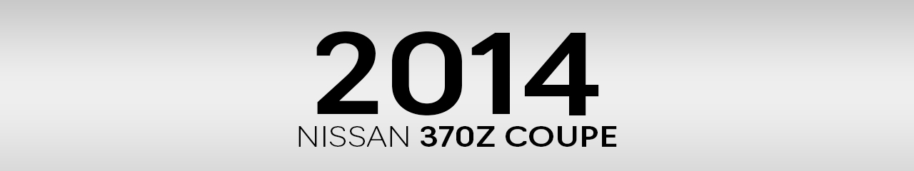 2014 Nissan 370Z Coupe Accessories and Parts 2014 Nissan 370Z Coupe Accessories and Parts