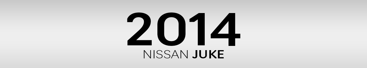 2014 Nissan Juke Accessories and Parts