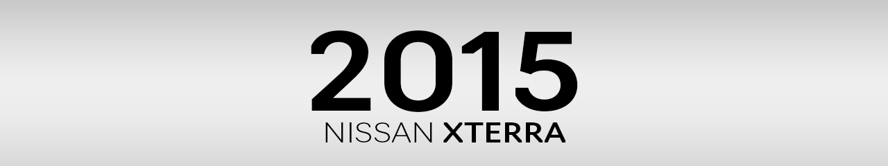  2015 Nissan Xterra Accessories and Parts