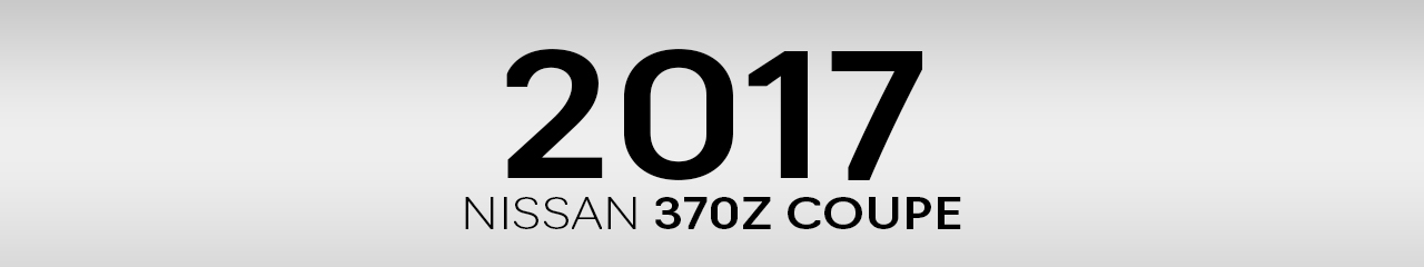 2017 Nissan 370Z Coupe Accessories and Parts 2017 Nissan 370Z Coupe Accessories and Parts