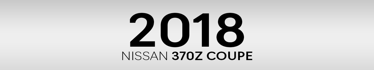 2018 Nissan 370Z Coupe Accessories and Parts 2018 Nissan 370Z Coupe Accessories and Parts