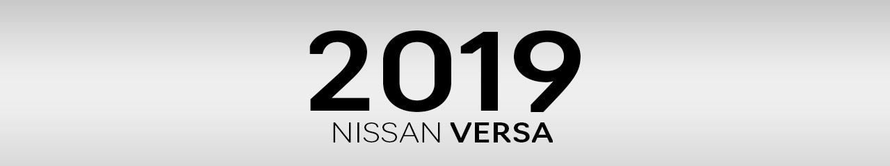 2019 Nissan Versa Merchandise