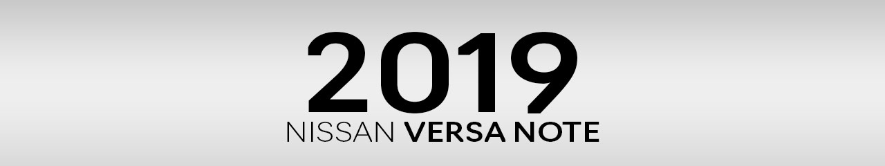 2019 Nissan Versa Note Merchandise