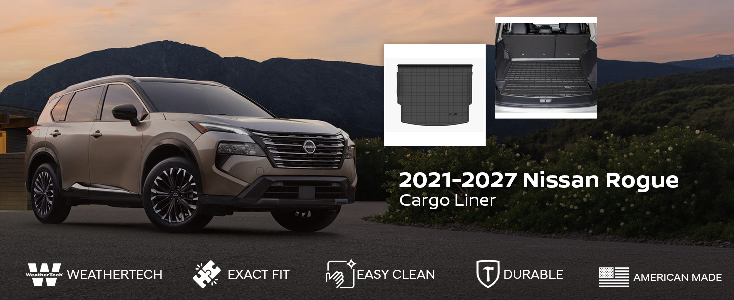 2021-2027 Nissan Rogue WeatherTech Cargo Liner