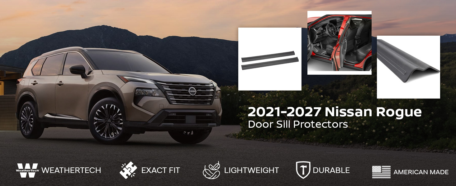 2021-2027 Nissan Rogue WeatherTech Door Sill Protectors