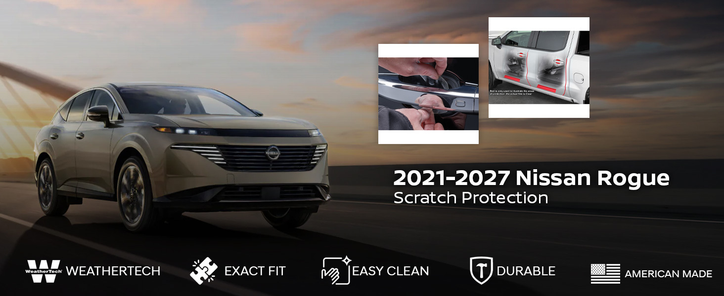 2021-2027 Nissan Rogue WeatherTech Scratch Protection