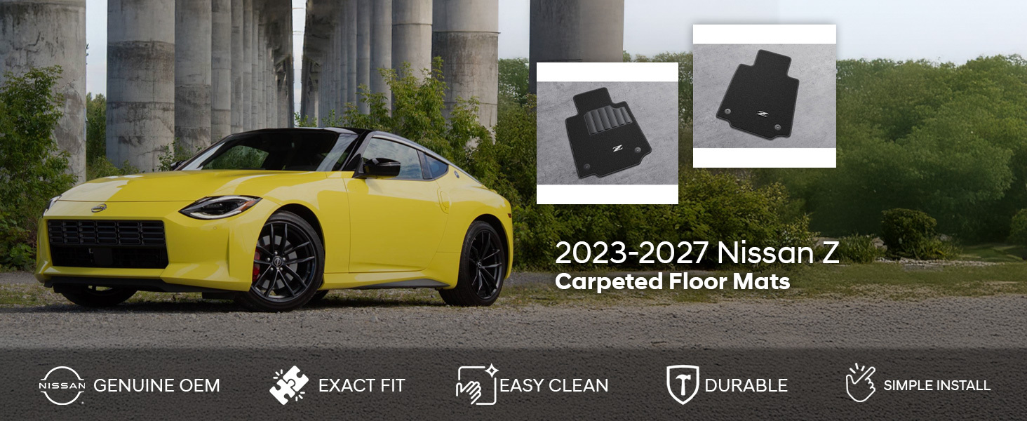 2023-2027 Nissan Z Carpeted Floor Mats