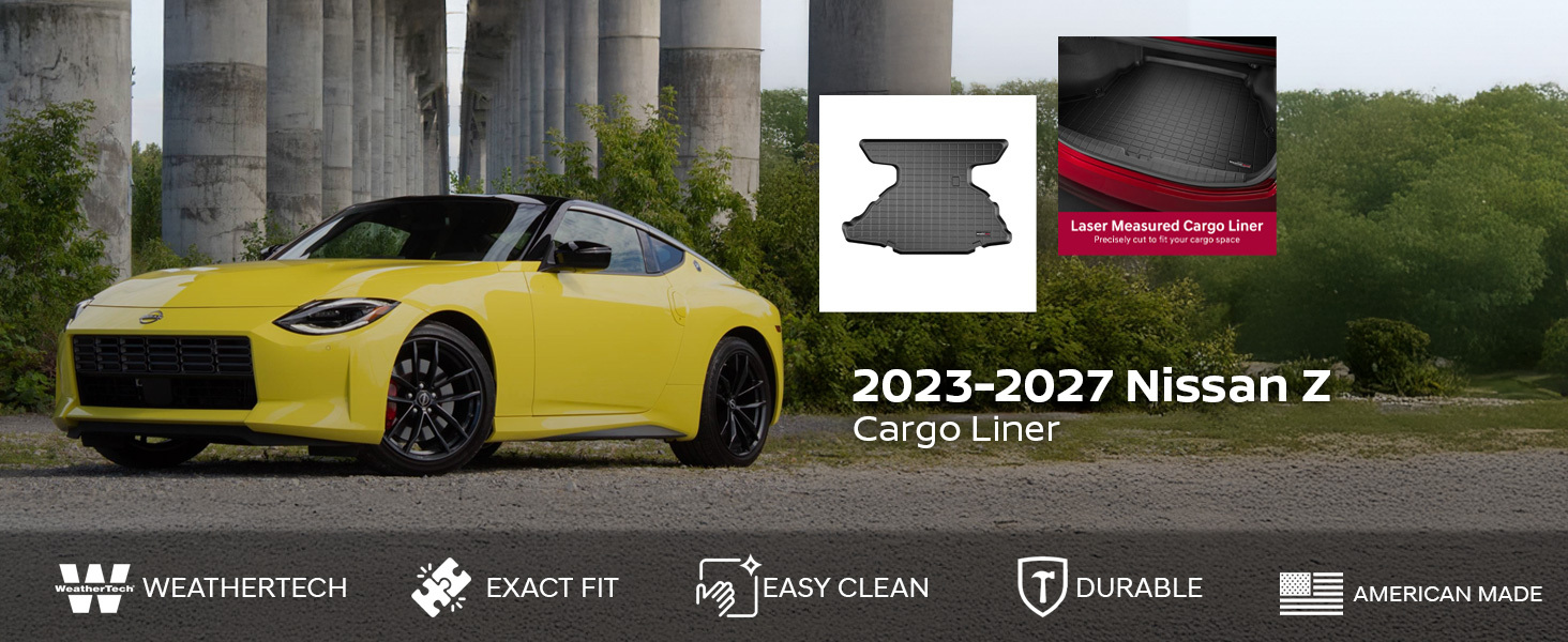 2023-2027 Nissan Z WeatherTech Cargo Liner