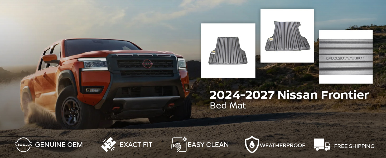 2024-2027 Nissan Frontier Bed Mat