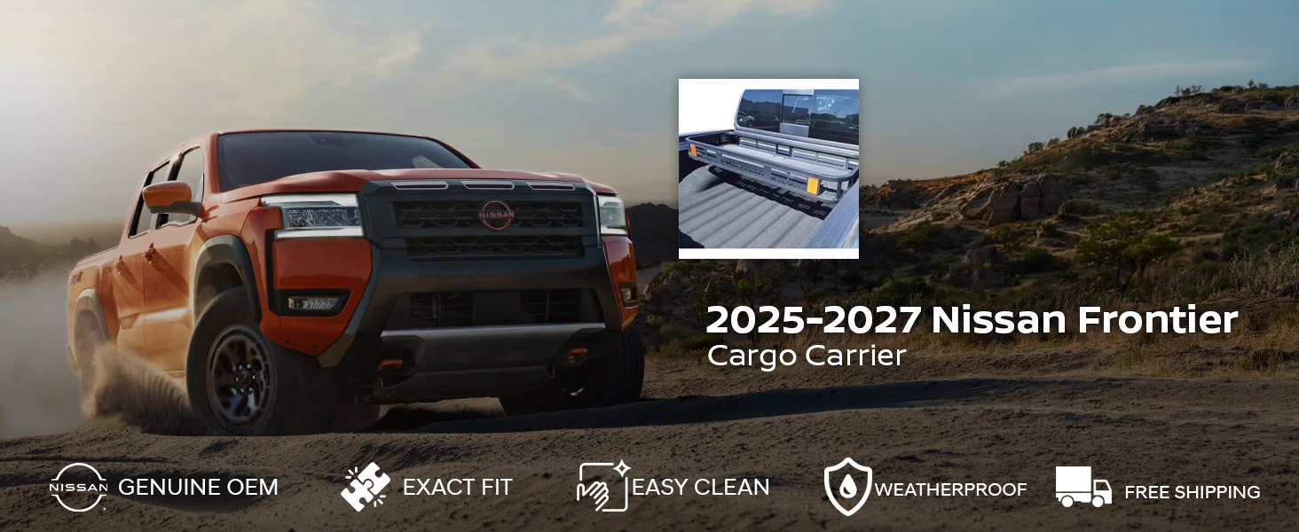 2025-2027 Nissan Frontier Cargo Carrier