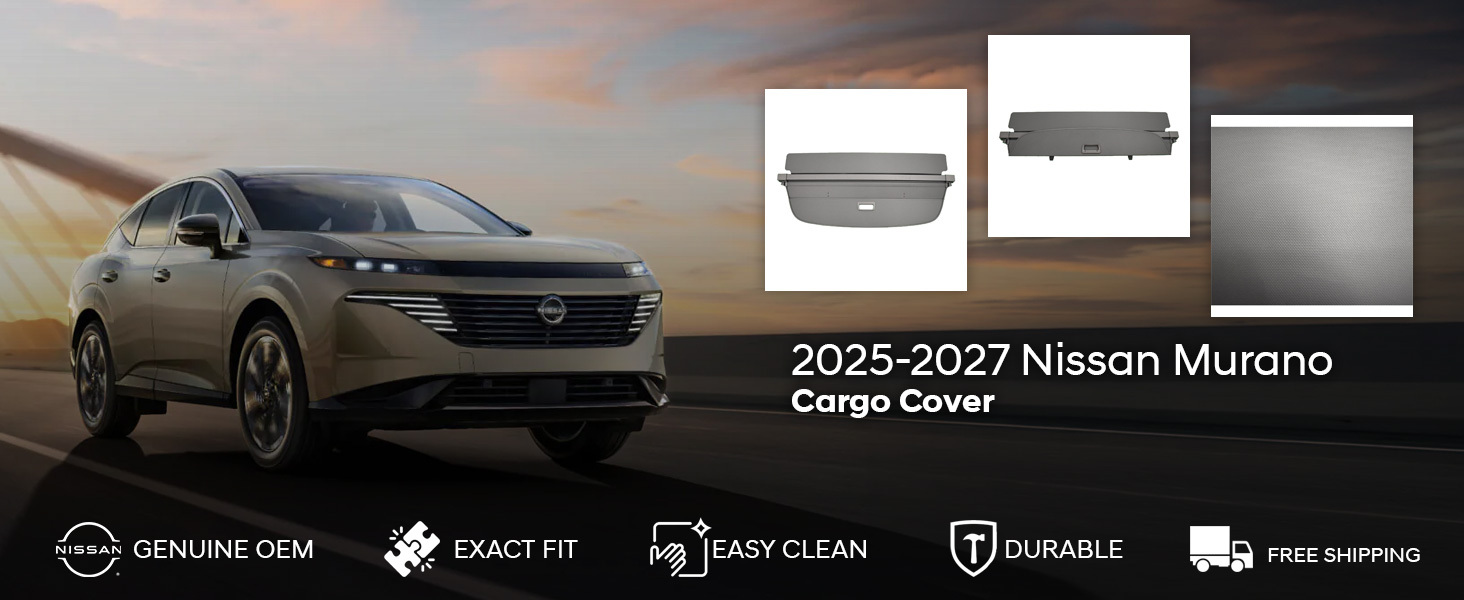 2025-2027 Nissan Murano Cargo Cover 2025-2027 Nissan Murano Cargo Cover