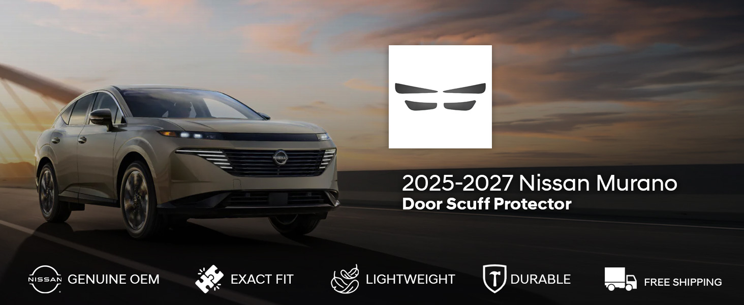 2025-2027 Nissan Murano Lower Door Scuff Protector 2025-2027 Nissan Murano Lower Door Scuff Protector