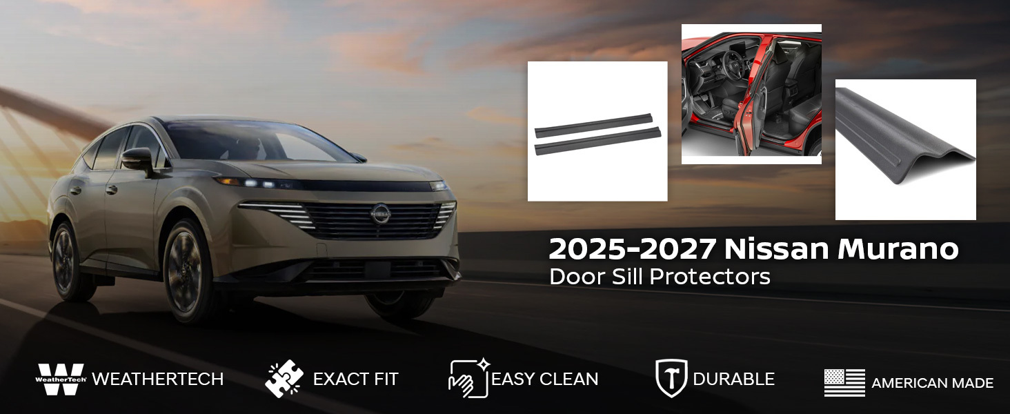 2025-2027 Nissan Murano WeatherTech Door Sill Protectors