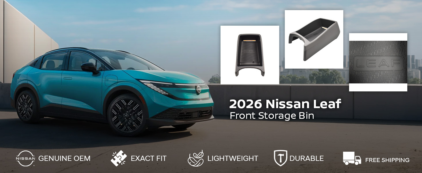 2026 Nissan Leaf Front Storage Bin