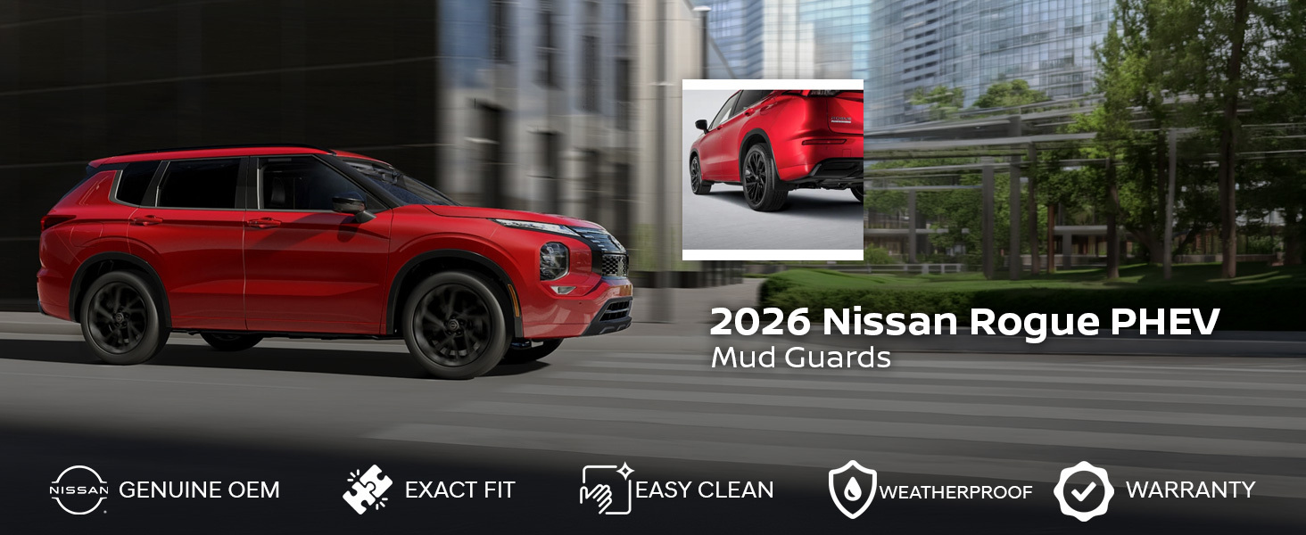 2026 Nissan Rogue Plug-In Hybrid Mud Guards