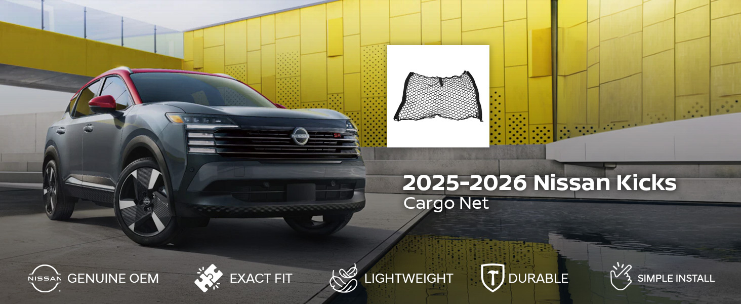 2022-2026 Nissan Kicks Cargo Net