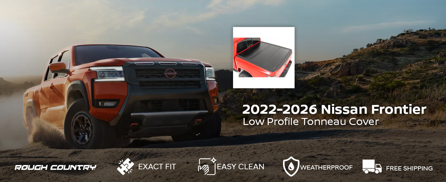 2022-2026 Nissan Frontier Low Profile Tonneau Cover