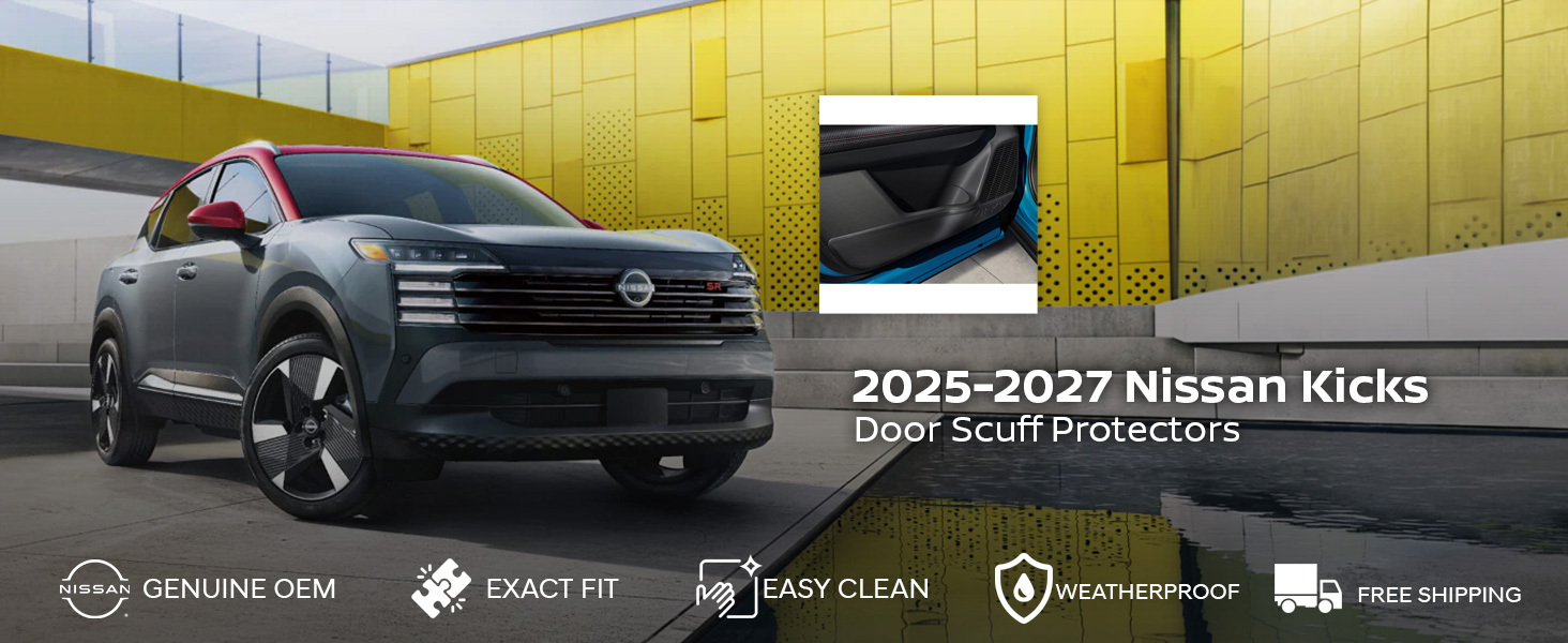2025-2026 Nissan Kicks Interior Door Scuff Protectors
