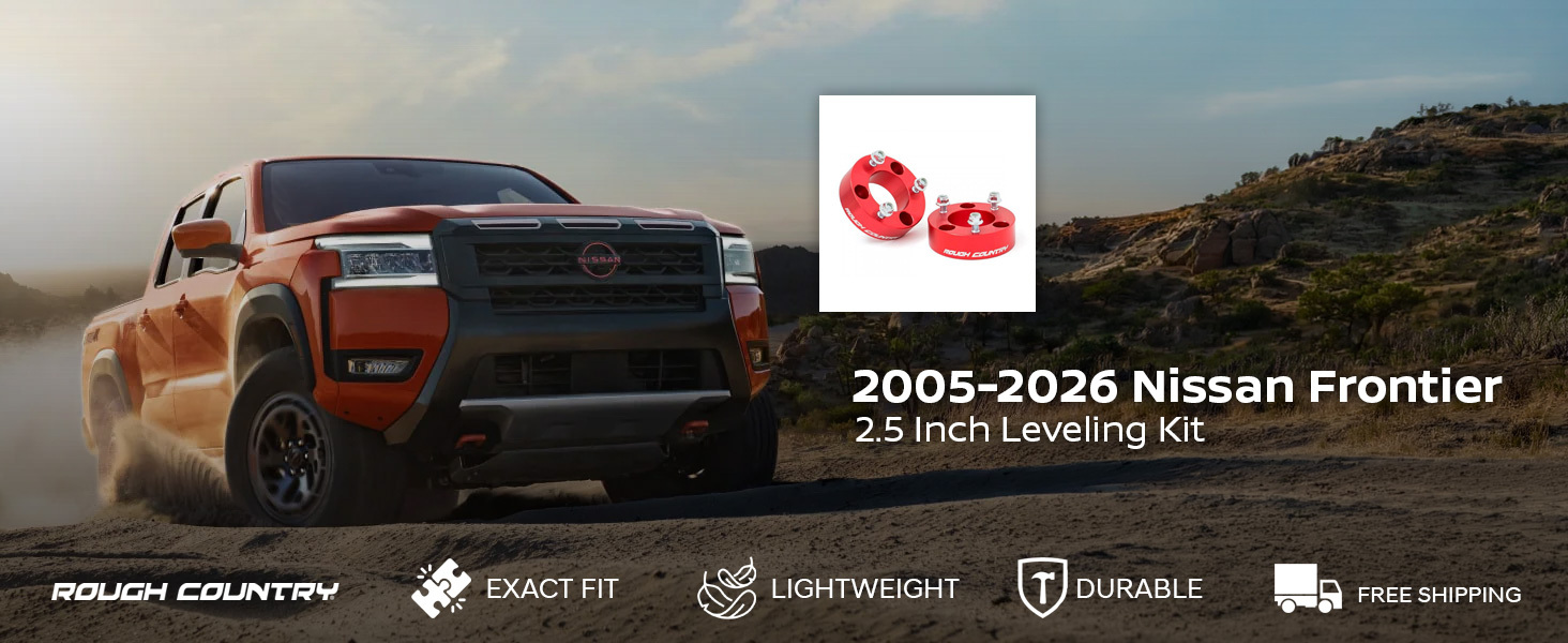 2005-2026 Nissan 2.5 Inch Leveling Kit