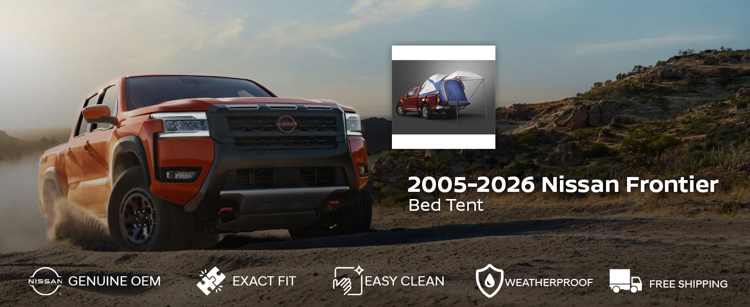 2005-2026 Nissan Frontier Bed Tent