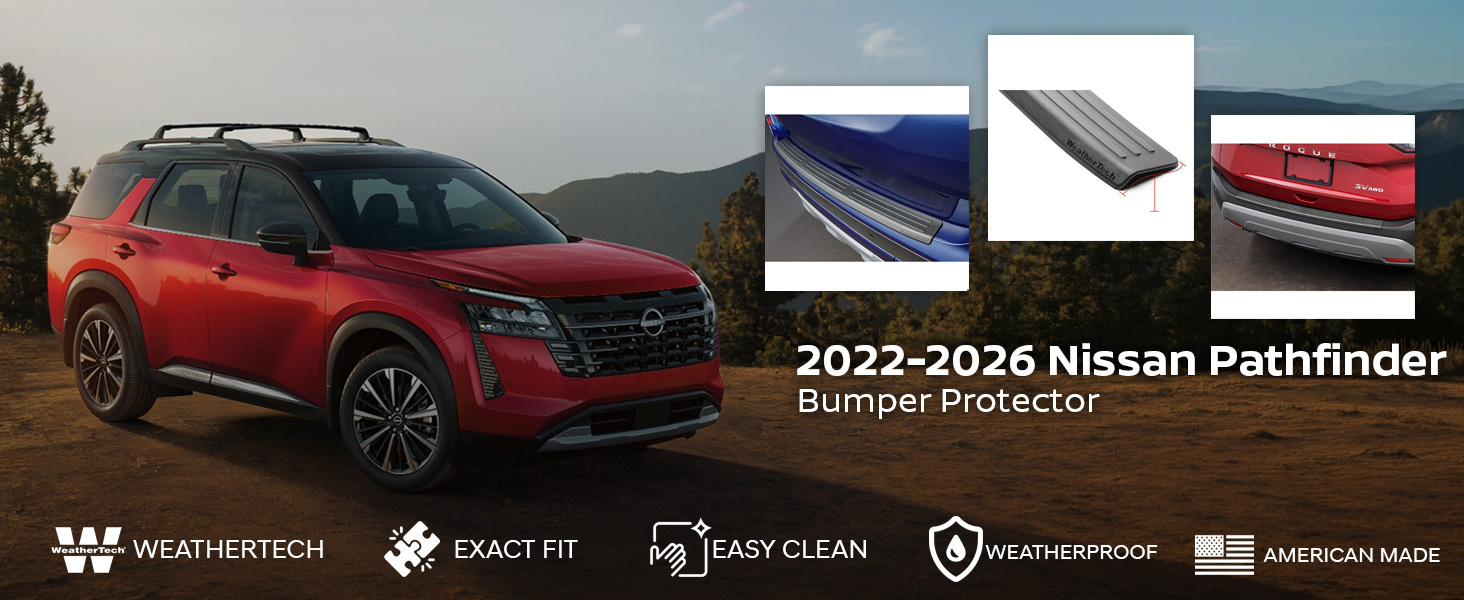2022-2026 Nissan Pathfinder WeatherTech Bumper Protector