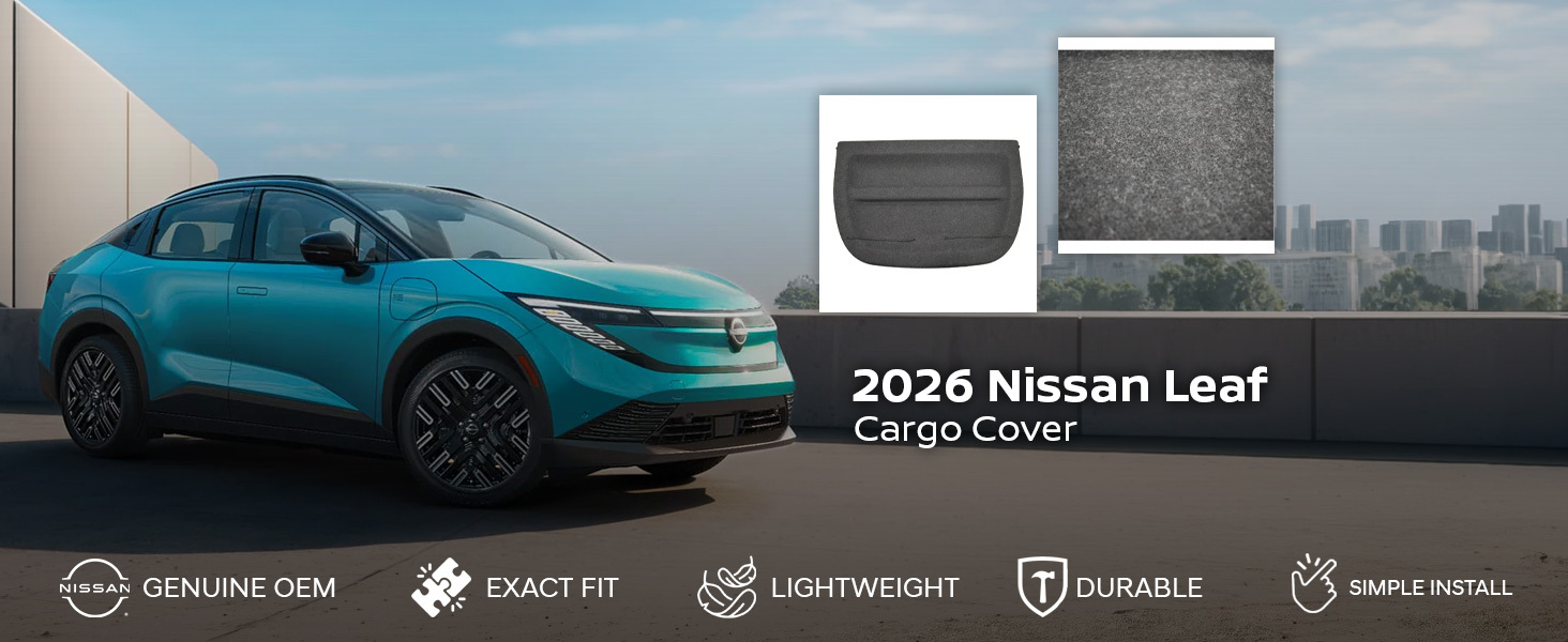 2026 Nissan Leaf Cargo Cover