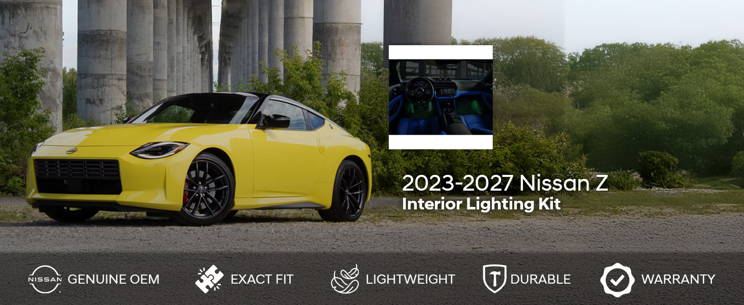 2023-2027 Nissan Z Interior Lighting Kit 2023-2027 Nissan Z Interior Lighting Kit