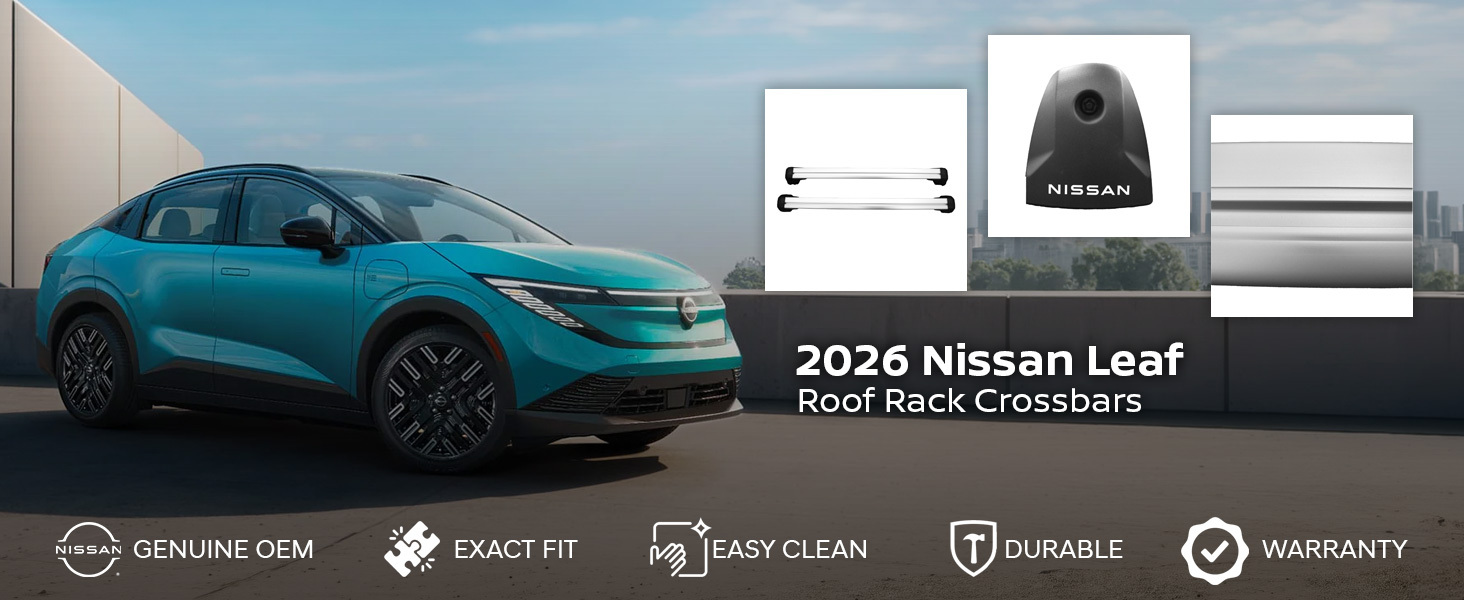 2026 Nissan Leaf Roof Rack Crossbars