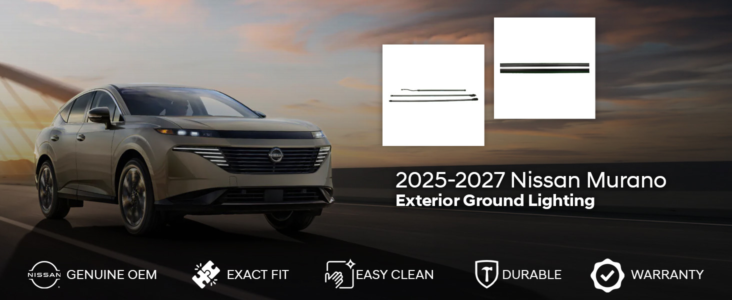 2025-2027 Nissan Murano Exterior Ground Lighting 2025-2027 Nissan Murano Exterior Ground Lighting