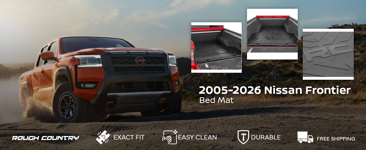 2005-2026 Nissan Frontier Rough Country Bed Mat