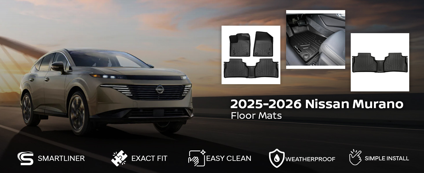 2025-2026 Nissan Murano SmartLiner Floor Mats