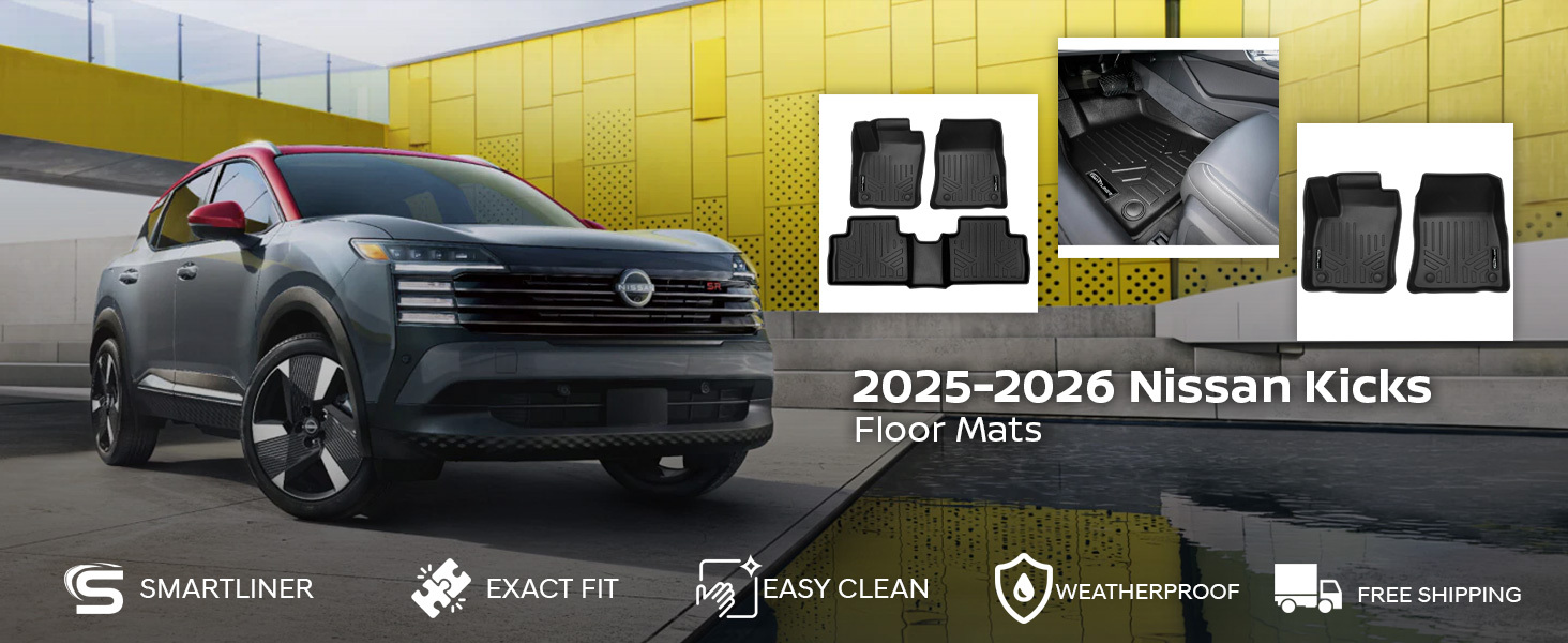 2025-2026 Nissan Kicks SmartLiner Floor Mats