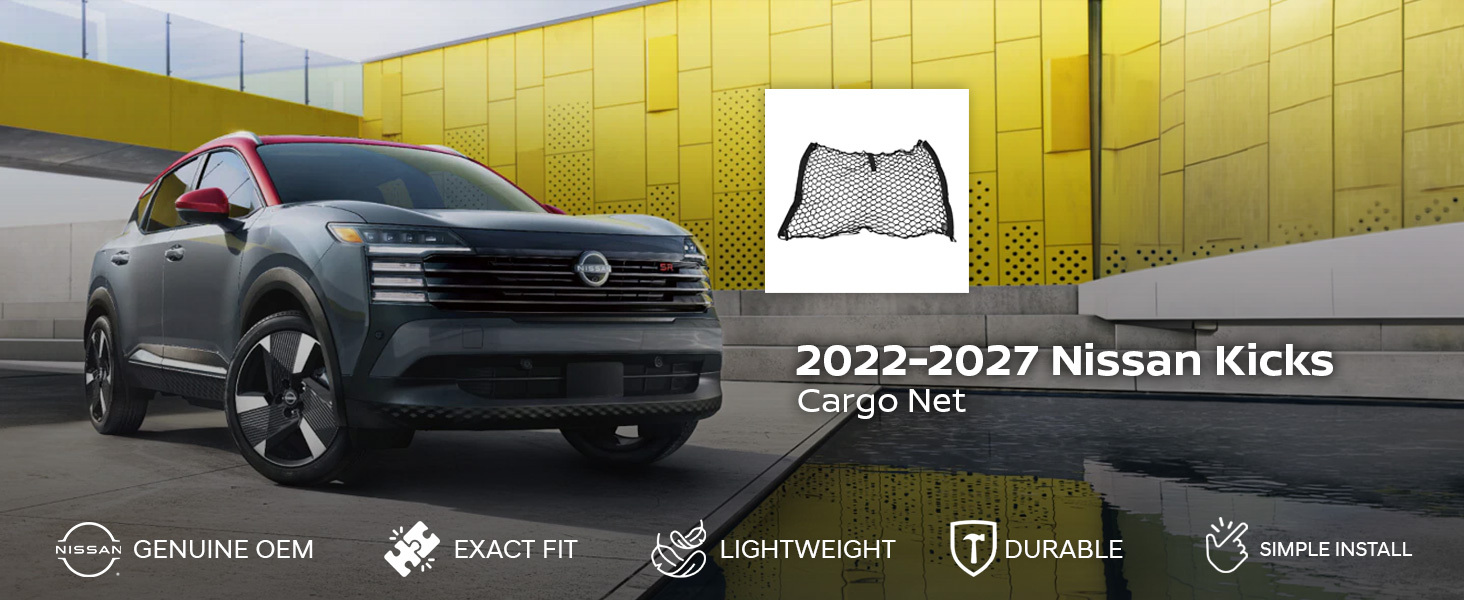 2022-2027 Nissan Kicks Cargo Net