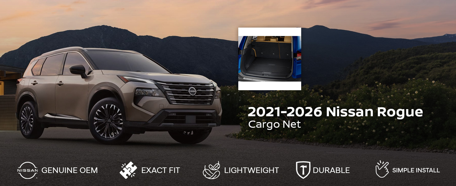 2021-2026 Nissan Rogue Cargo Net