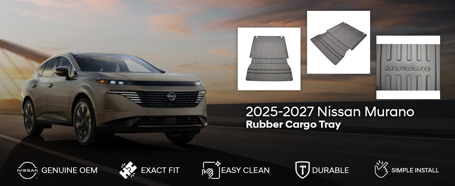 2025-2027 Nissan Murano Rubber Cargo Tray