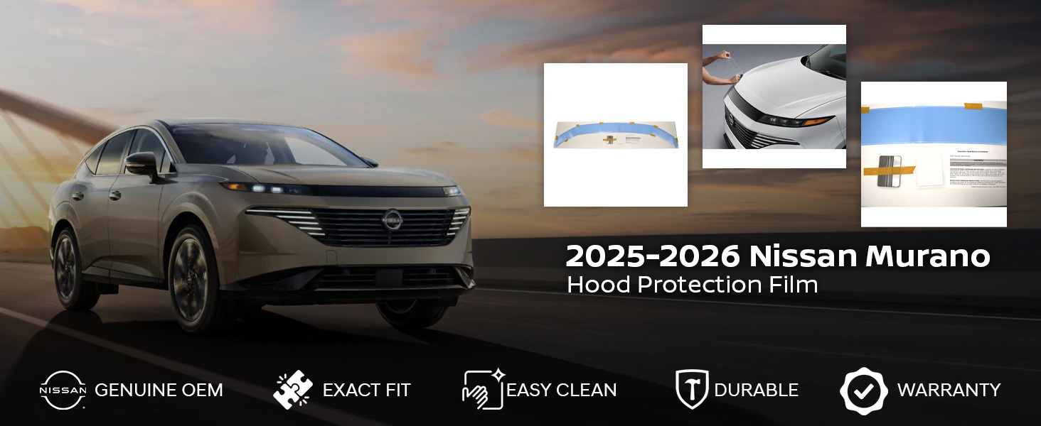 2025-2026 Nissan Murano Hood Protection Film