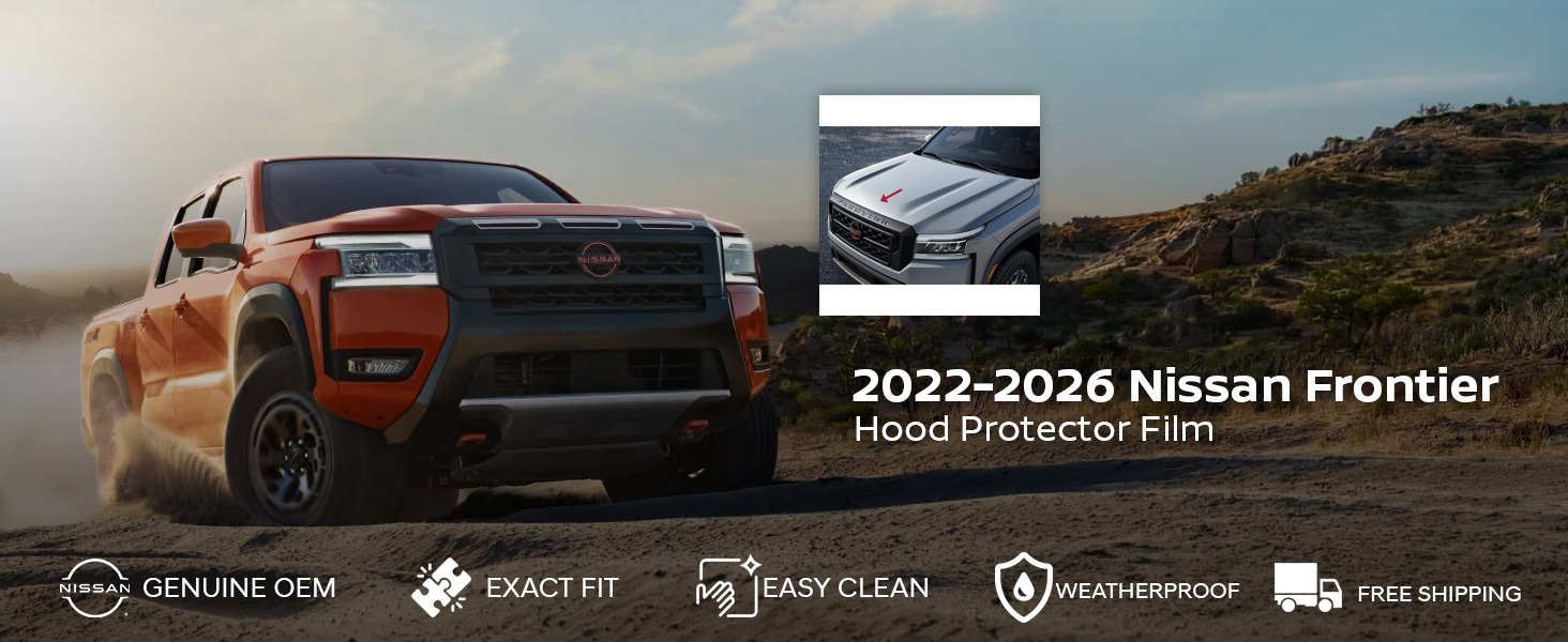 2022-2026 Nissan Frontier Hood Protector Film