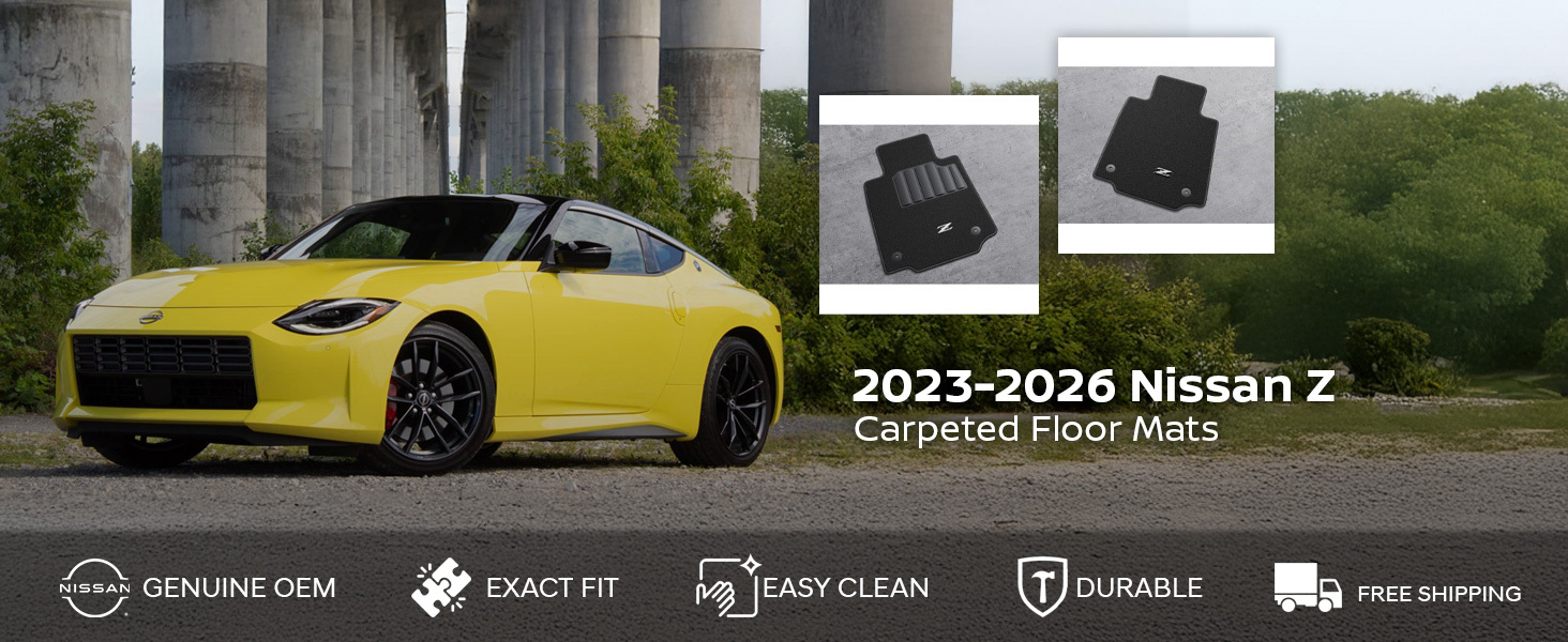 2023-2026 Nissan Z Carpeted Floor Mats