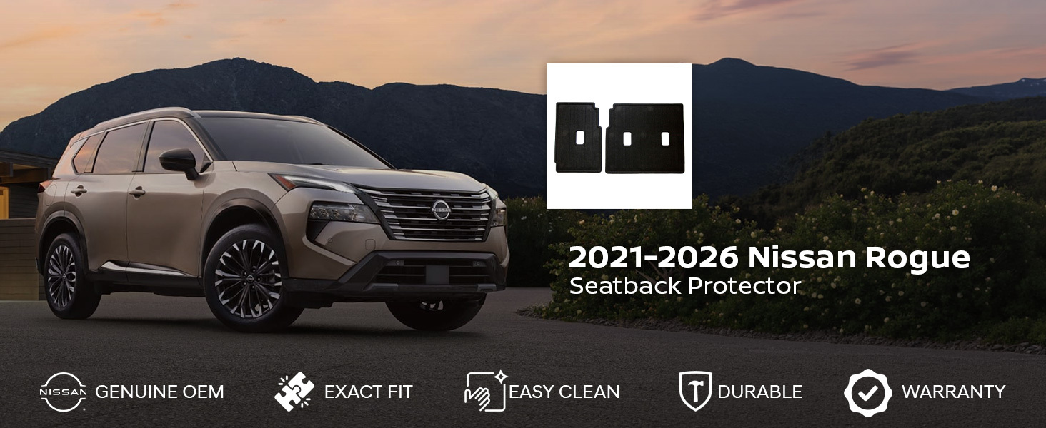 2021-2026 Nissan Rogue Seatback Protector