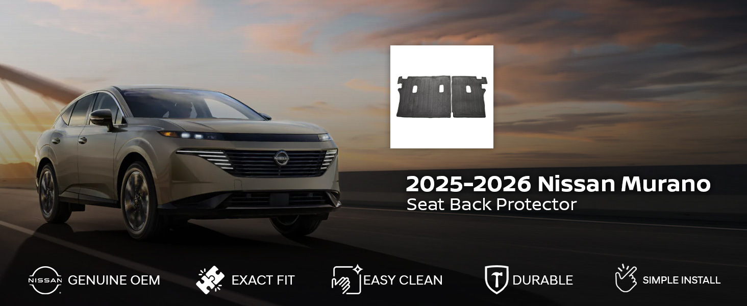 2025-2026 Nissan Murano Seat Back Protector (2nd Row)