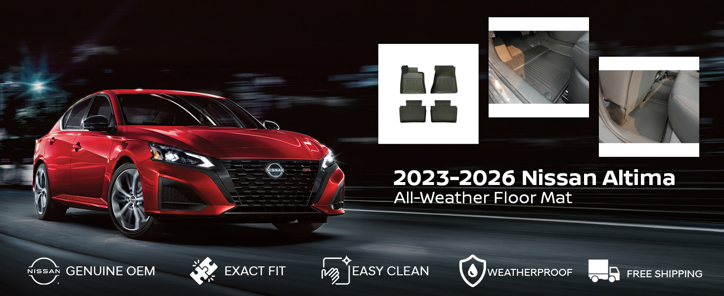 2023-2026 Nissan Altima All-Weather Floor Mats