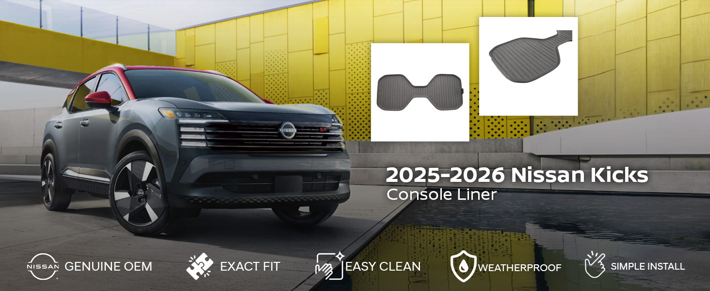 2025-2026 Nissan Kicks Console Liner