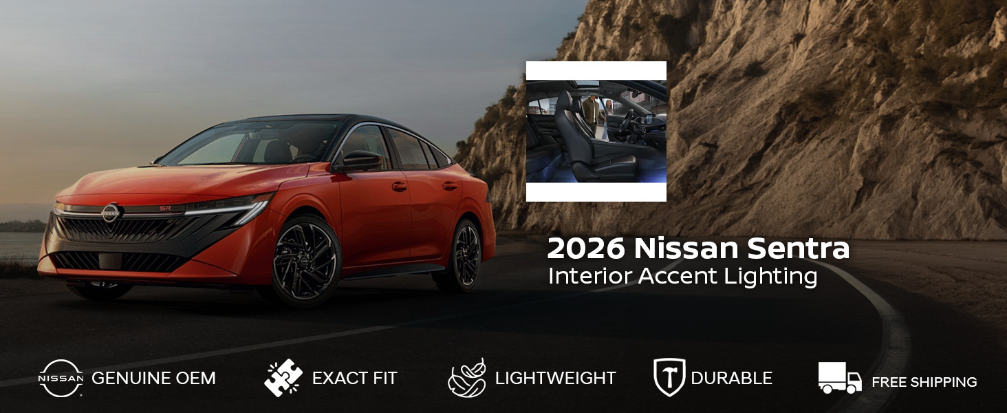 2026 Nissan Sentra Interior Accent Lighting