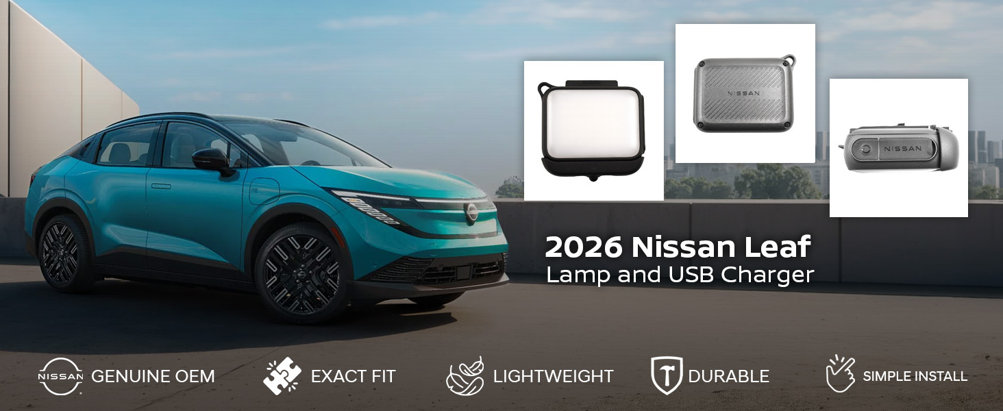 2026 Nissan Leaf Lamp and USB Charger