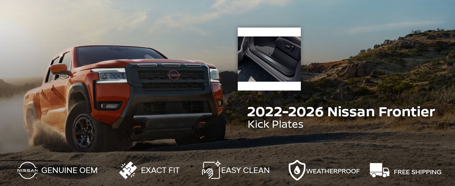 2022-2026 Nissan Frontier Step Rails