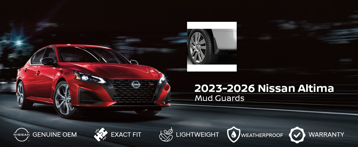 2023-2026 Nissan Altima Mud Guards