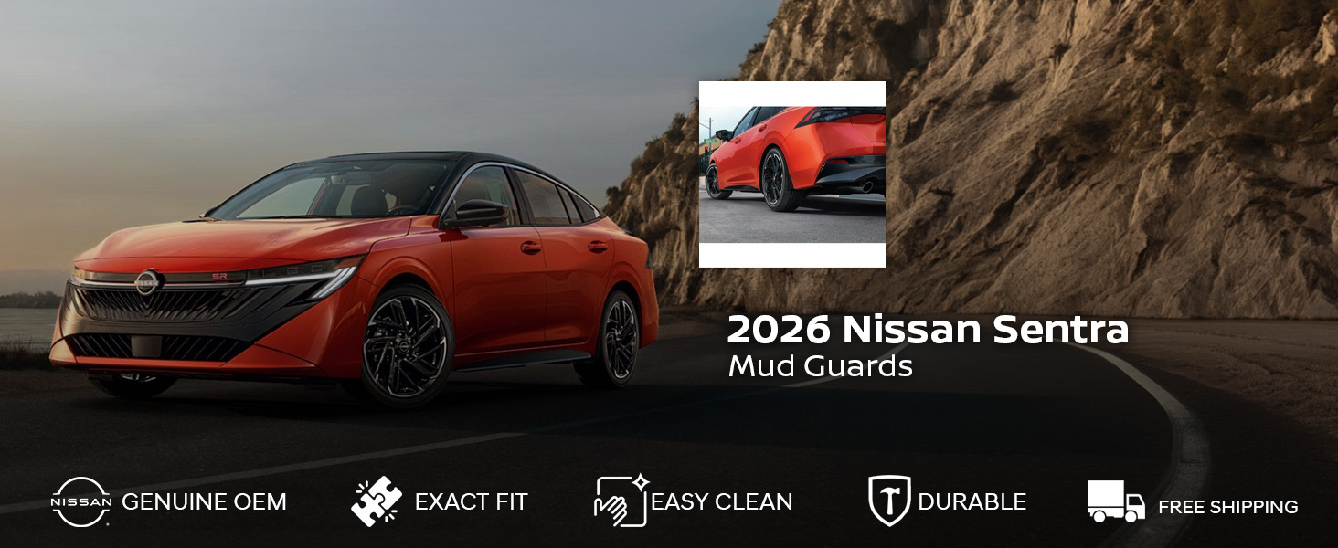 2026 Nissan Sentra Mud Guards