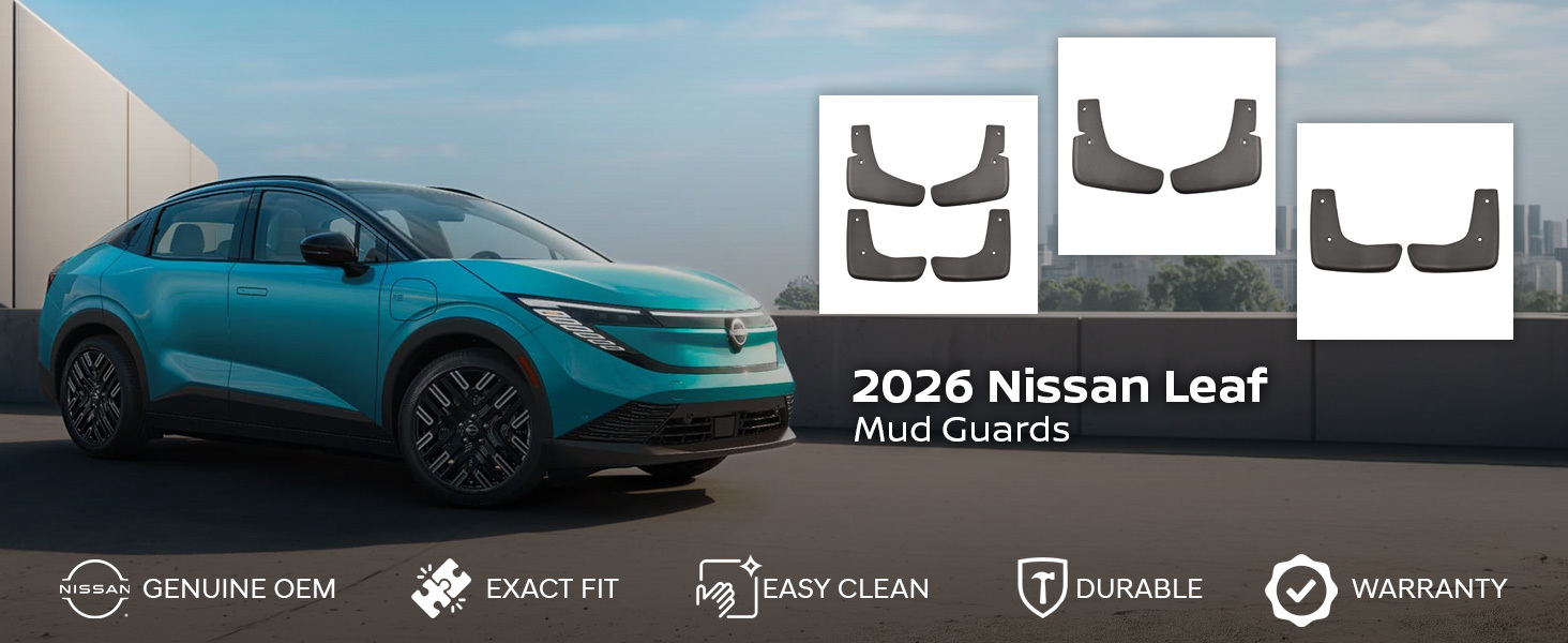 2026 Nissan Leaf Mud Guards